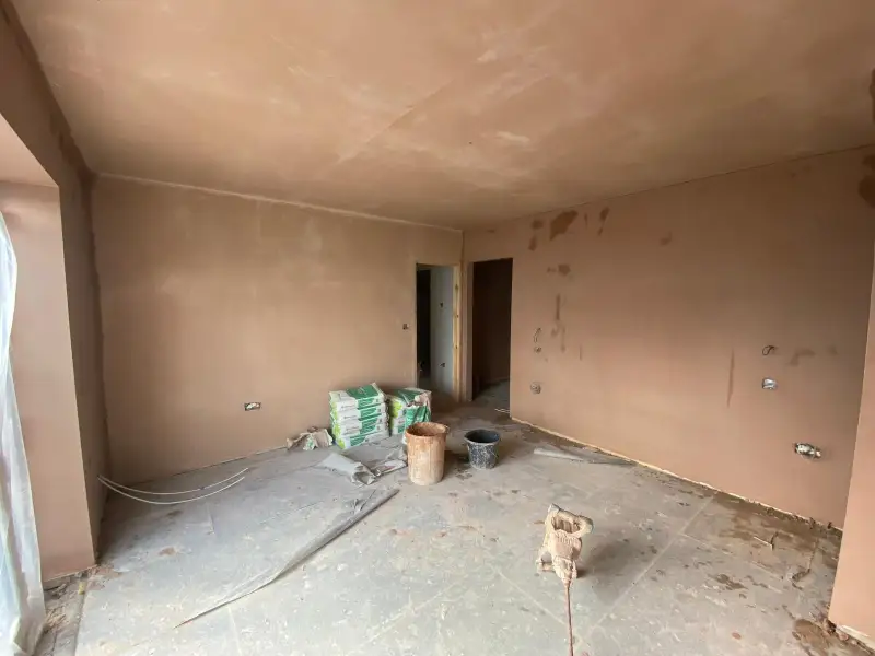 Full room board and skim project in Nottingham.: Swipe To View More Images