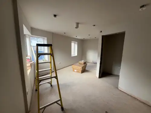 Click Here To Enlarge This Photo Of 16 Apartment Block  Drylining & Plastering Package