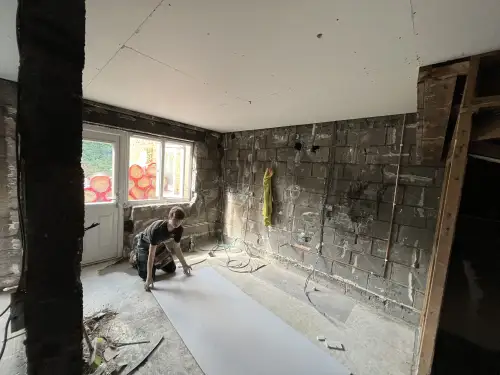 Click Here To Enlarge This Photo Of Fire Damage Reinstatement – Plastering & Drylining
